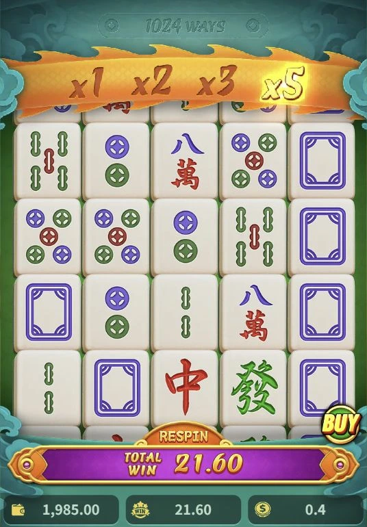 Mahjong Plus 2 Three Dragons Respin