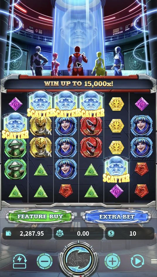 Power Rangers 1000 Base Game